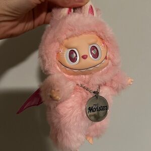 Custom Labubu Pink Zimomo